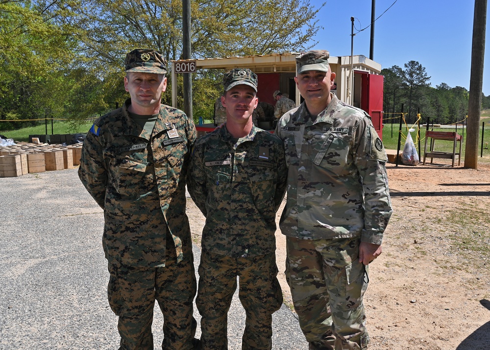 Maryland National Guard Visits State Partners at the United States Army Maneuver Center of Excellence