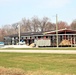 Construction of fitness facility continues at Fort McCoy running track