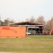 Construction of fitness facility continues at Fort McCoy running track