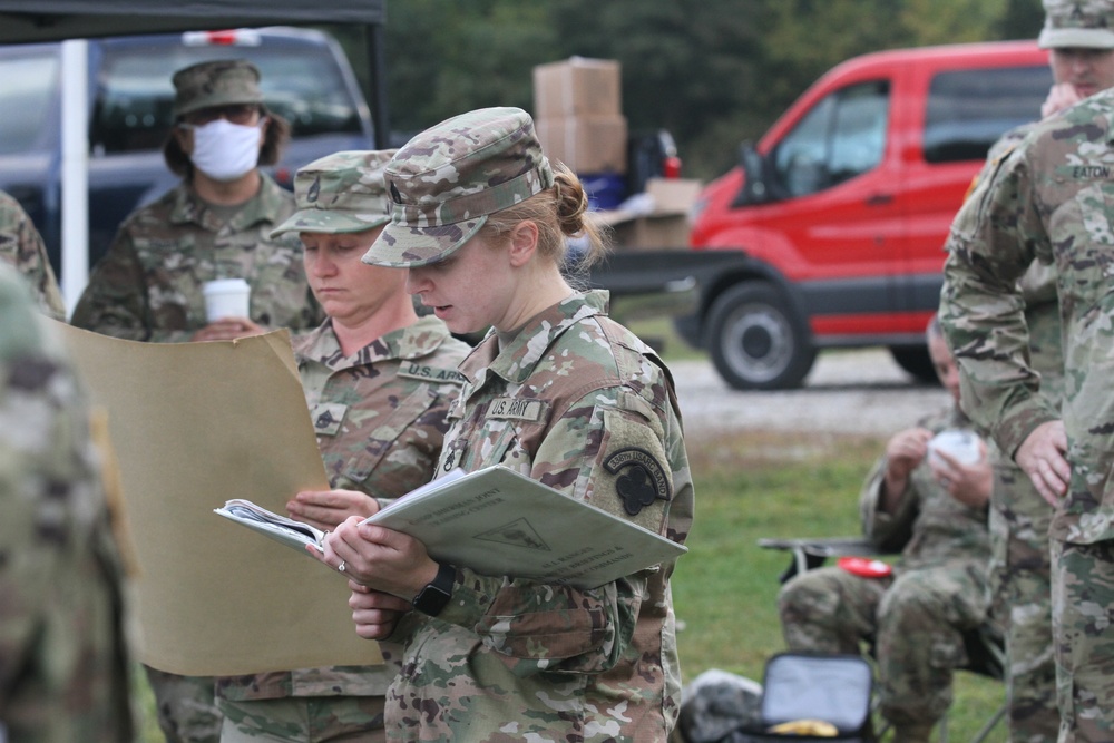 Soldiers from the 338th Army Band Receive Safety Briefing Before Unit Weapon Qualification