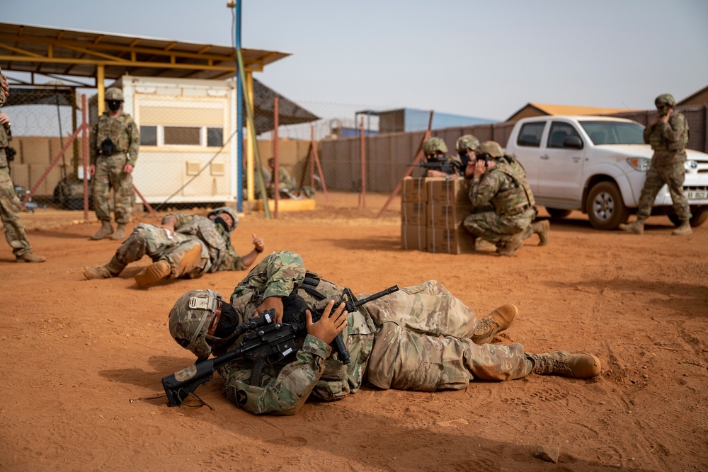 U.S. Africa Command forces conduct training in Mali