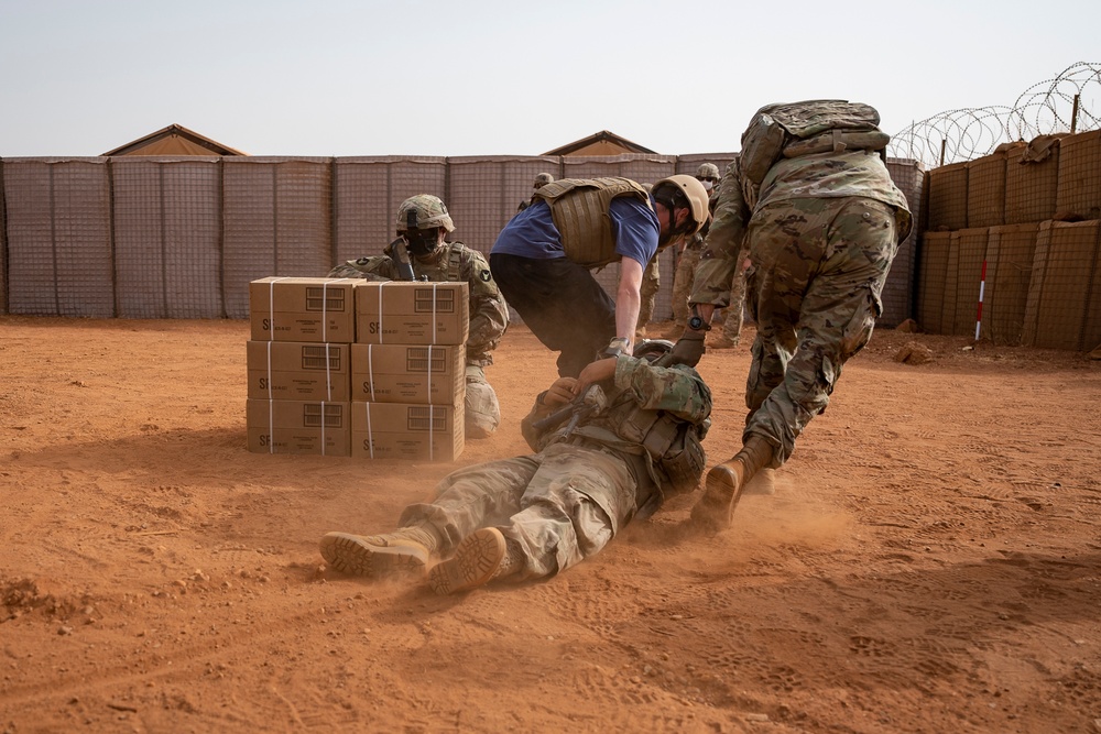 U.S. Africa Command forces conduct training in Mali