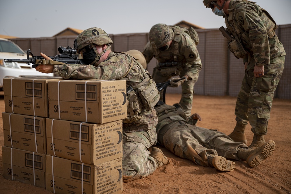 U.S. Africa Command forces conduct training in Mali
