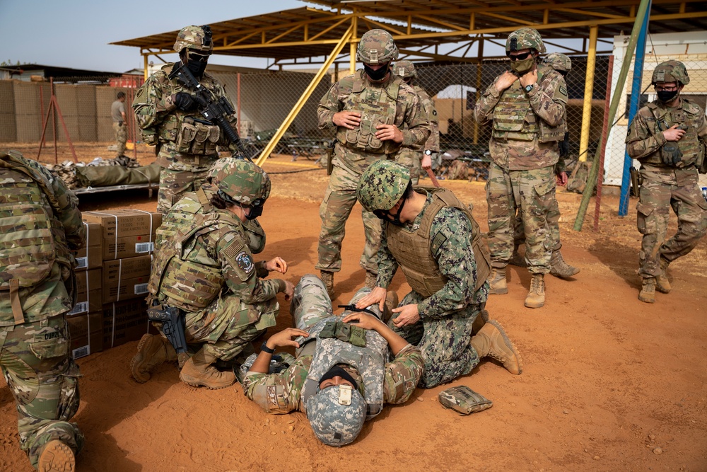 U.S. Africa Command forces conduct training in Mali