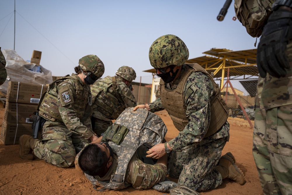 U.S. Africa Command forces conduct training in Mali