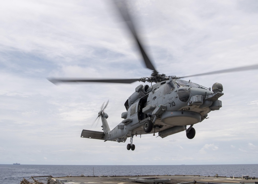 USS Bunker Hill (CG 52) Conducts Routine Operations