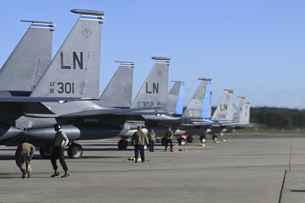 48th Fighter Wing hosts first multi-day Point Blank exercise