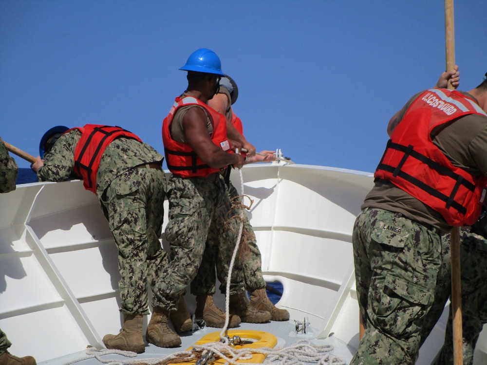 Astern Refueling at Sea