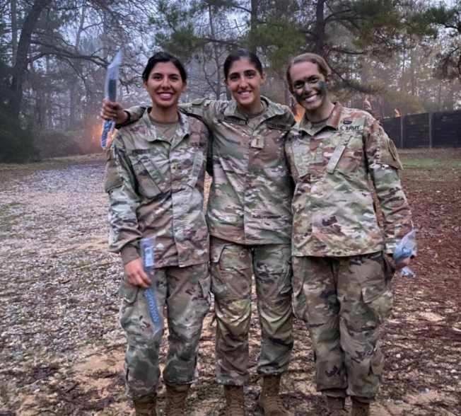 First 3d CR Female Officer Trains for Expert Infantry Badge Test