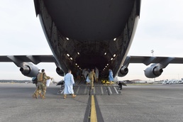 62 AW airlifts COVID-19 patient to Texas