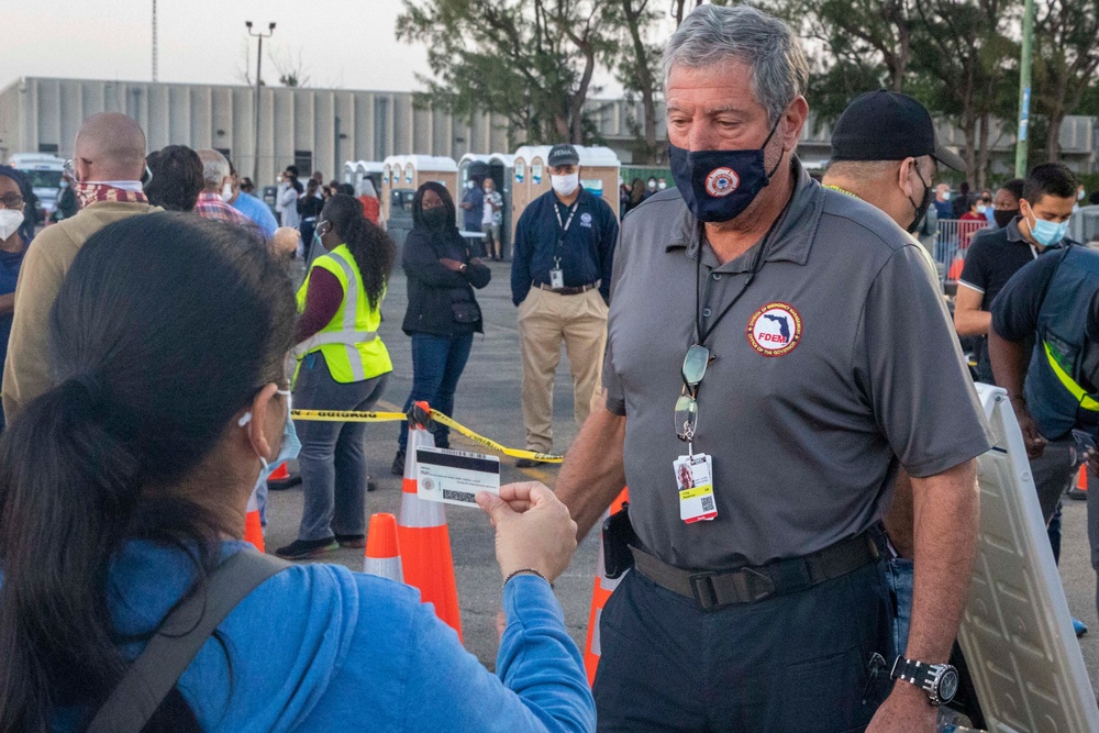 Miami Community Vaccination Center Daily Ops 5 April 2021