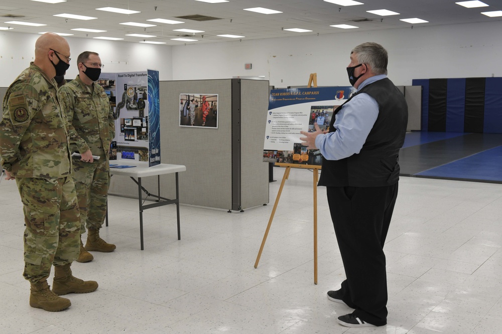 AFMC Commander visits Robins AFB