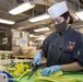 Sailor Cuts Vegetables