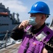 USS Portland (LPD 27) Replenishment-At-Sea