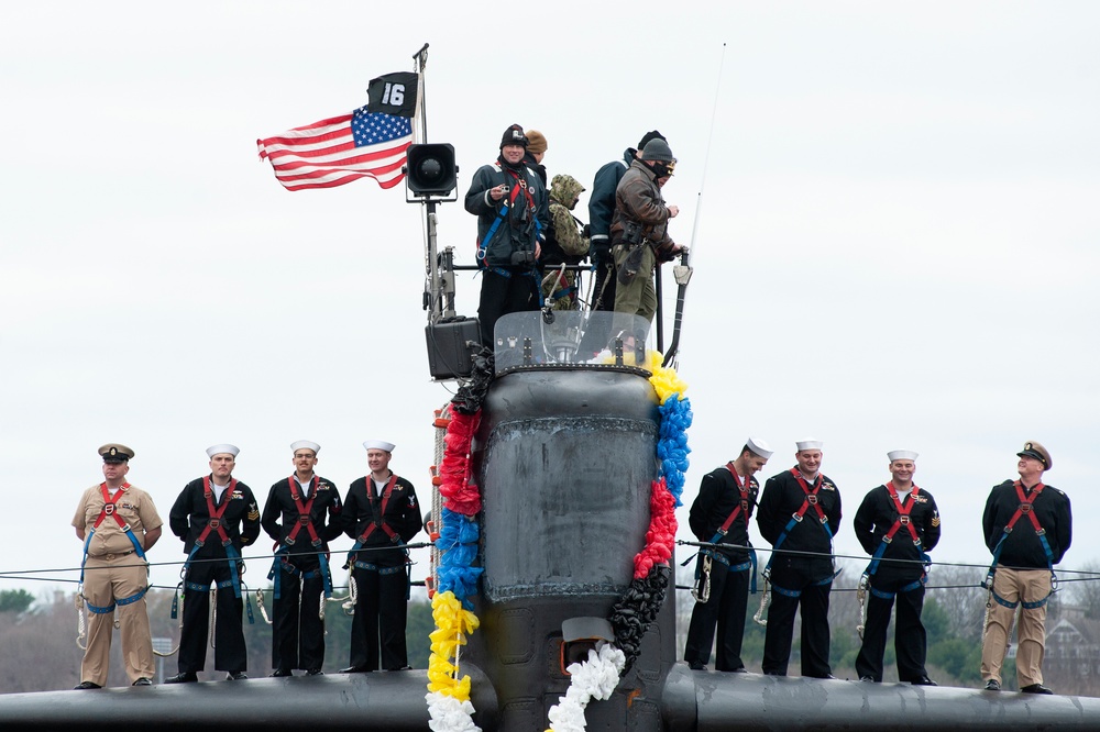 USS Providence (SSN 719) Homecoming