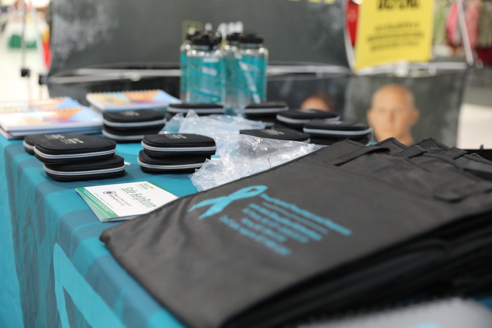 USARAK Sexual Assault Awareness Prevention Month outreach table