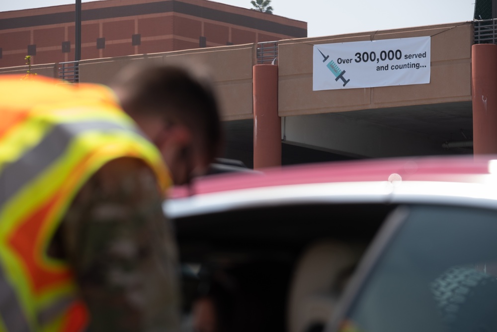 More than 300,000 doses administered at Cal State LA CVC