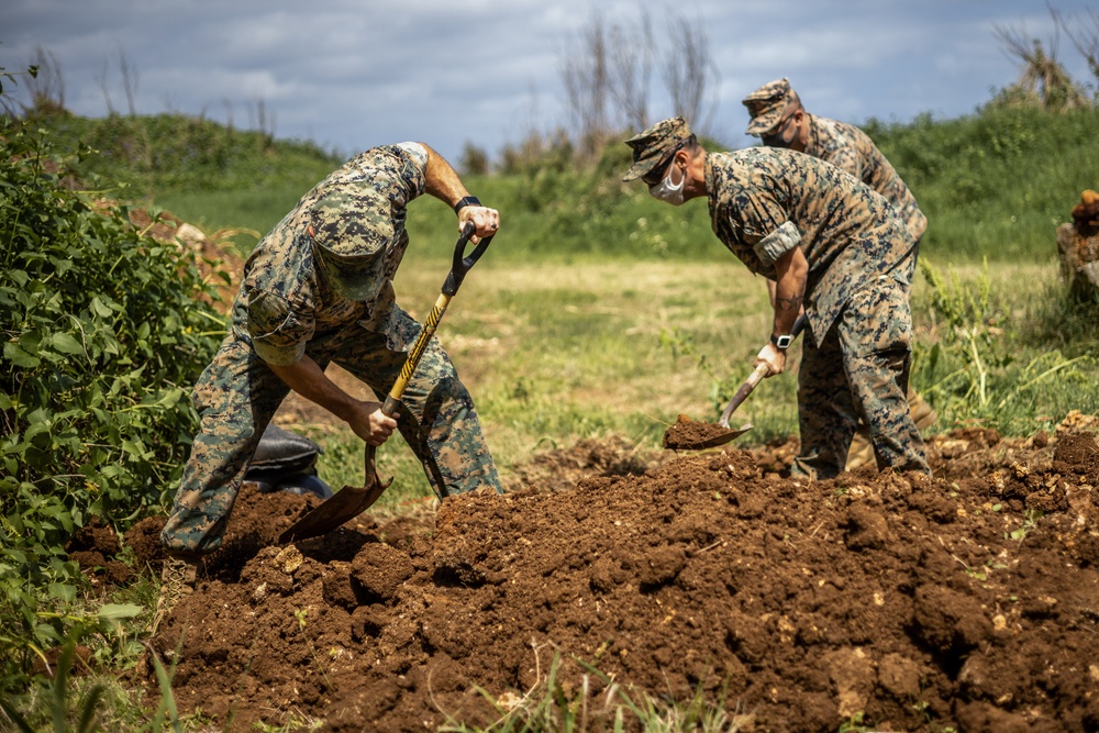 JGSDF, MCIPAC EOD technicians conduct UXO disposal operations