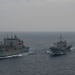 USS Blue Ridge Completes Underway Replenishment with USNS Charles Drew