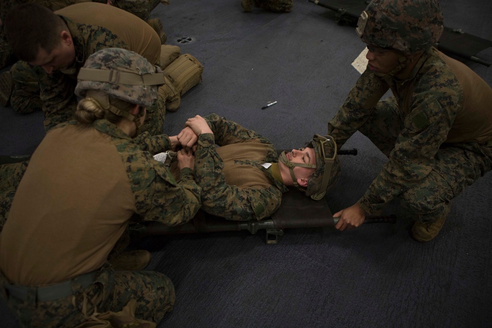 24th MEU Conducts Enroute Care Training