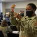 U.S. Air Force Airmen receive medical training prior to a center’s opening in Hyattsville, MD