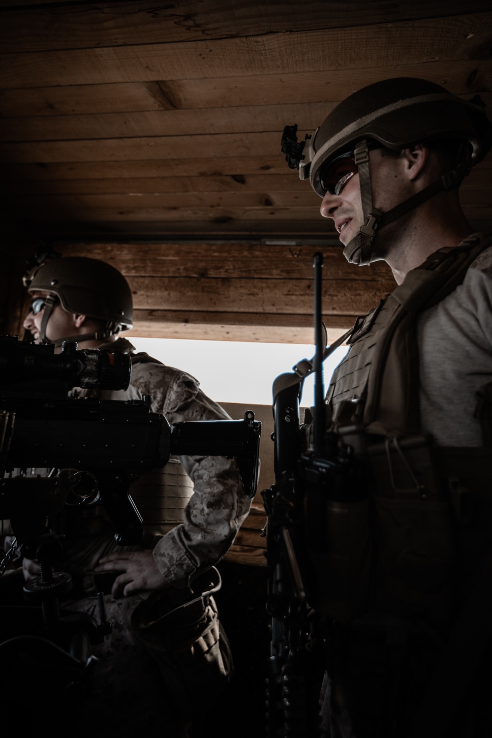 Marines Stand Post in Iraq