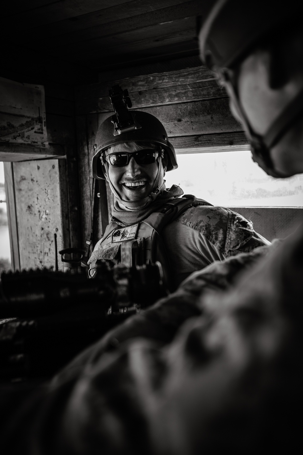 Marines Stand Post in Iraq