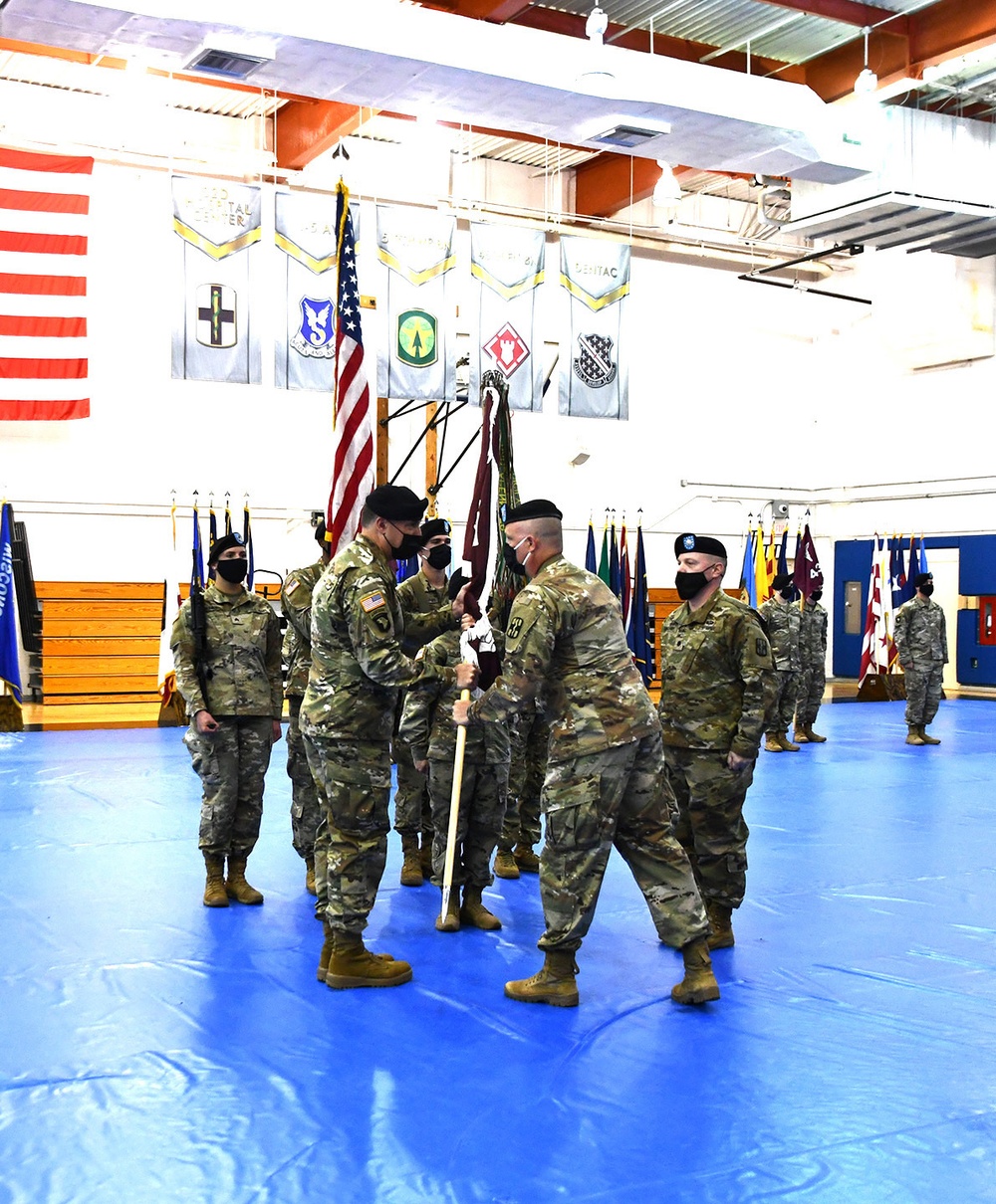 115th Field Hospital hosts change of command