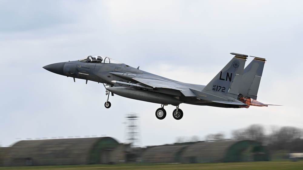 48th Fighter Wing Conducts Routine Flying Ops