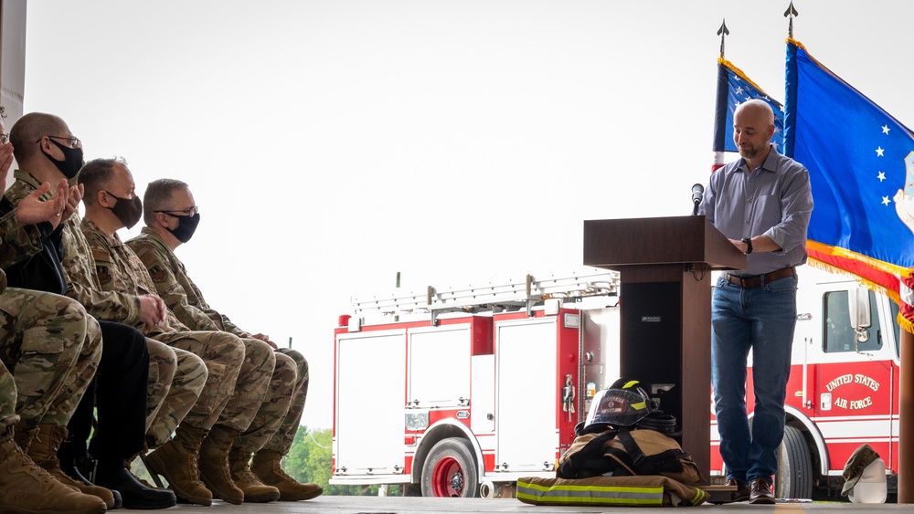 Fire Station Two ribbon cutting