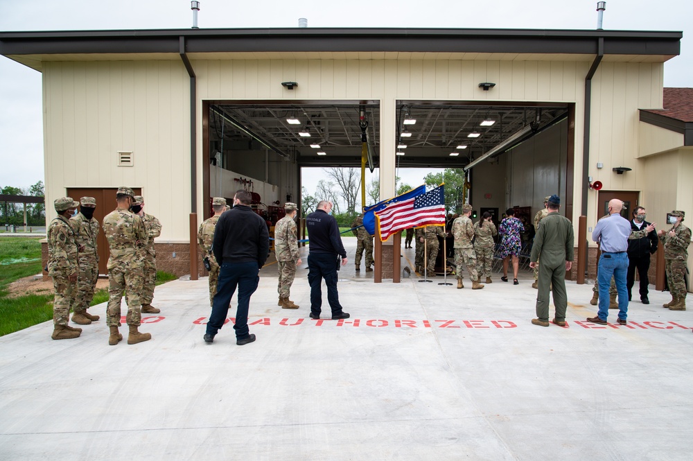 Fire Station Two ribbon cutting