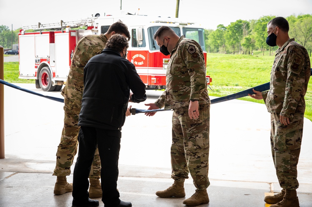 Fire Station Two ribbon cutting