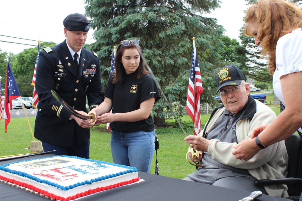 245th Army Birthday Cake Cutting Ceremony