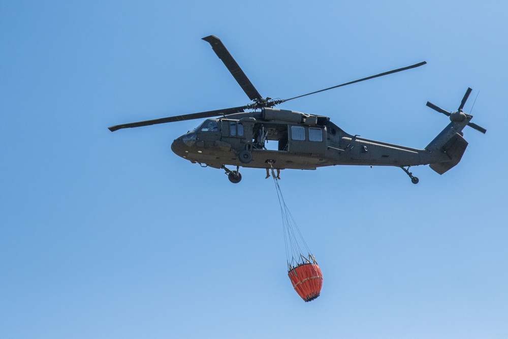 National Guard Aviators Train to Suppress Wildfires in NY