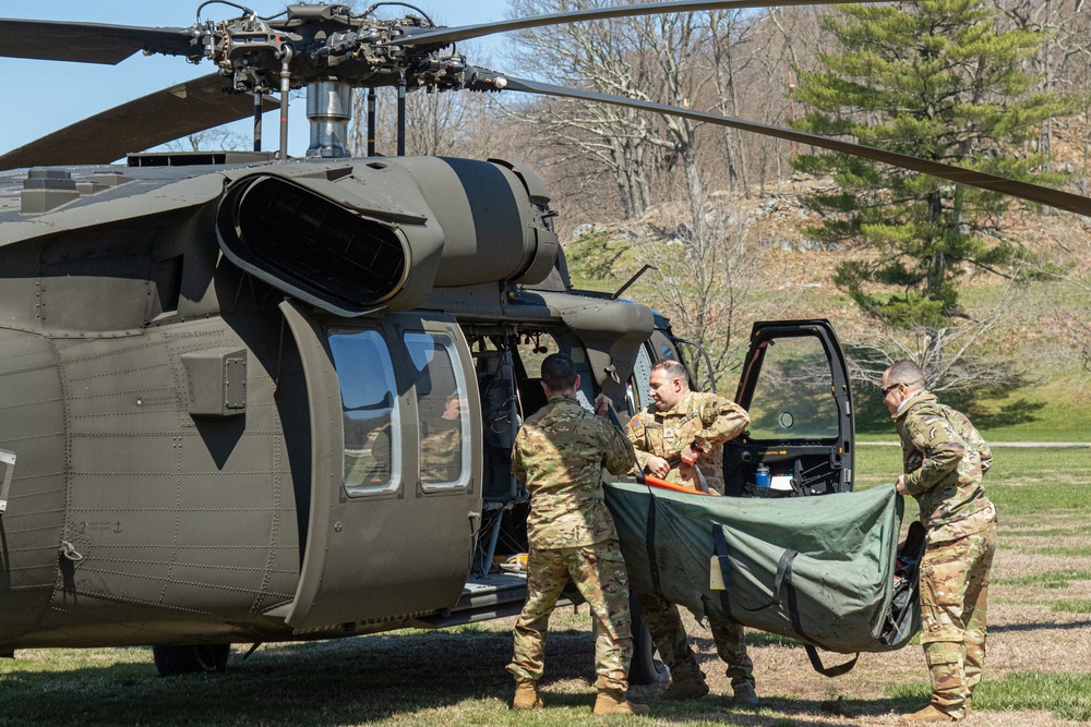 National Guard Aviators Train to Suppress Wildfires in NY