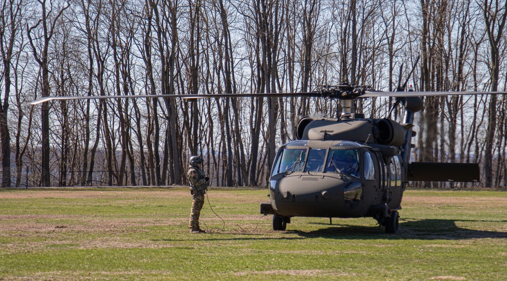 National Guard Aviators Train to Suppress Wildfires in NY