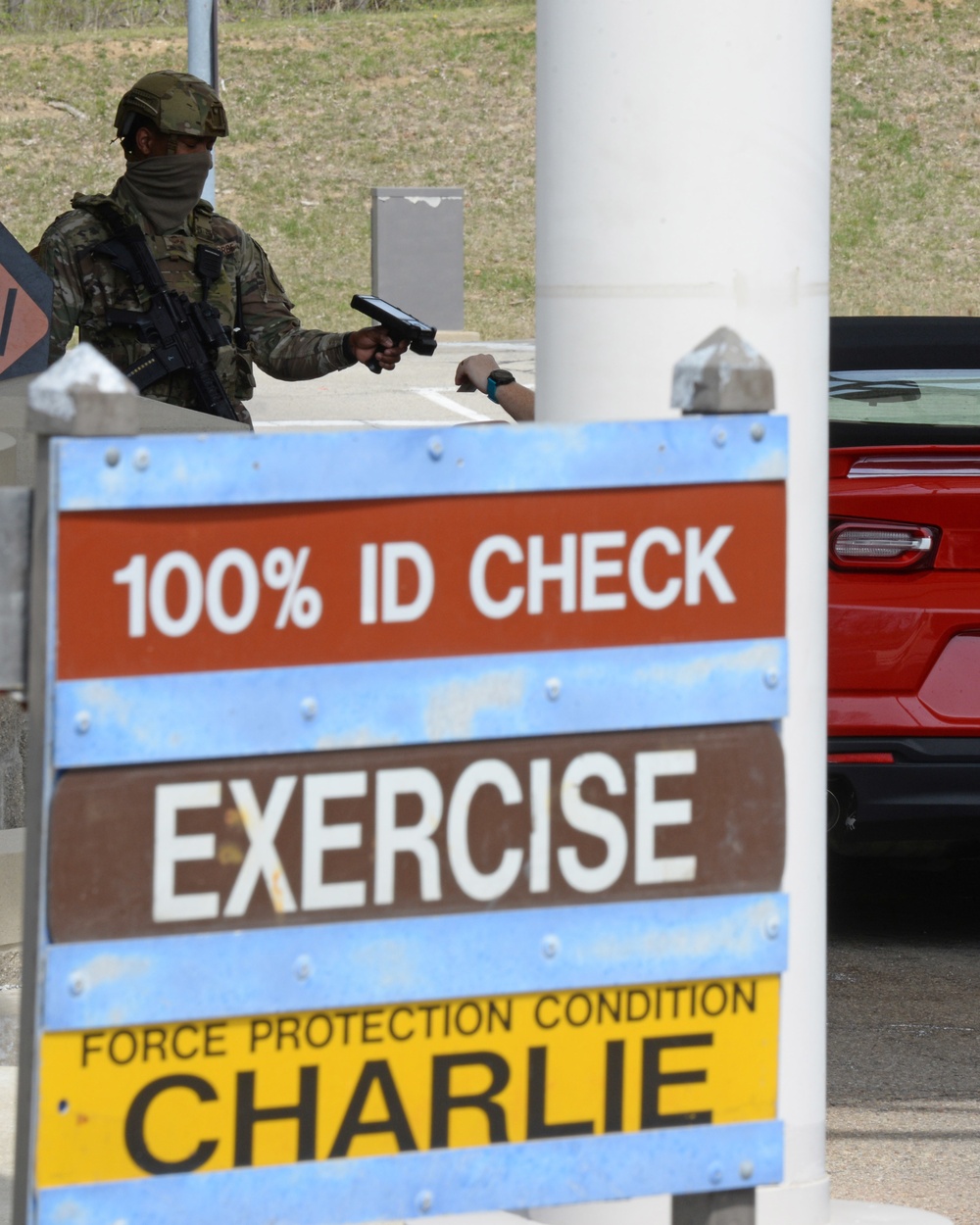 Force Protection Condition Exercise at Wright-Patterson