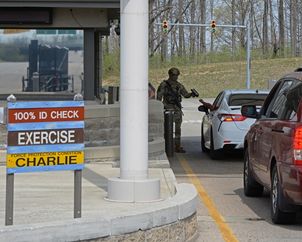 Force Protection Condition Exercise at Wright-Patterson