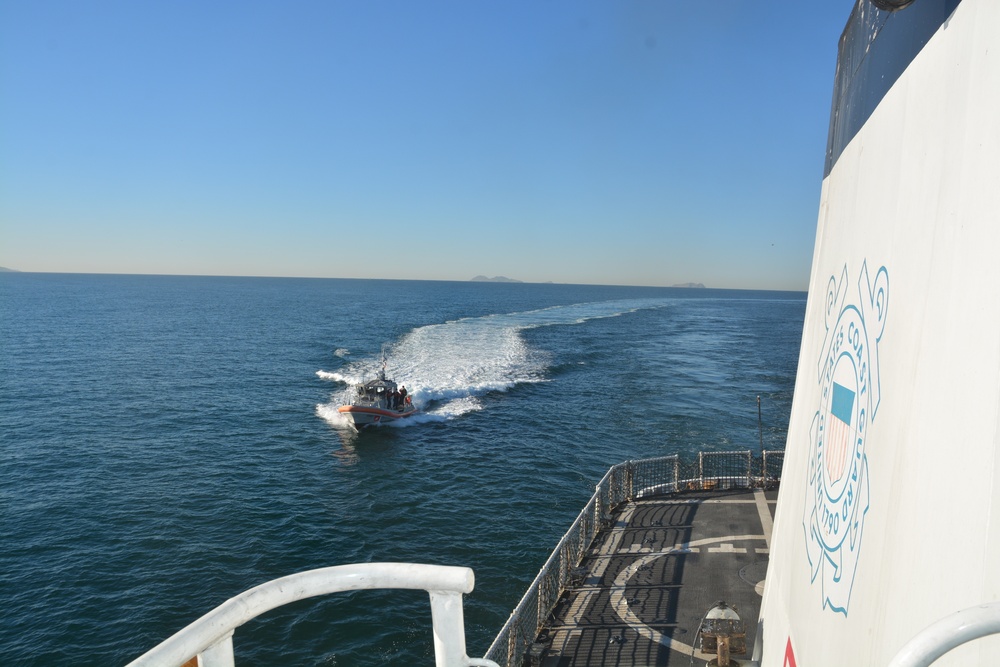 Oregon-based Coast Guard Cutter returns home after Eastern Pacific law enforcement patrol