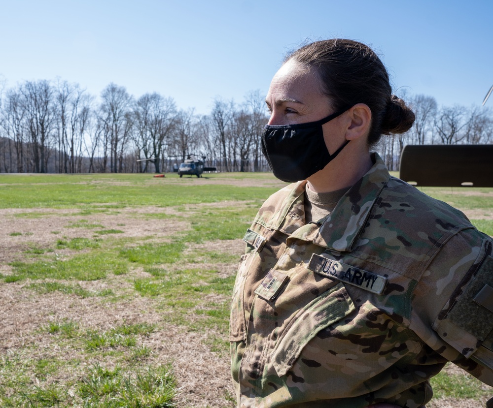 National Guard Aviators Train to Suppress Wildfires in NY