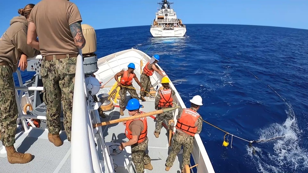 Astern Refueling at Sea