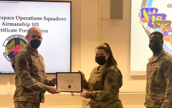Senior Airman Dana Wolfe Graduates from Airmanship 101