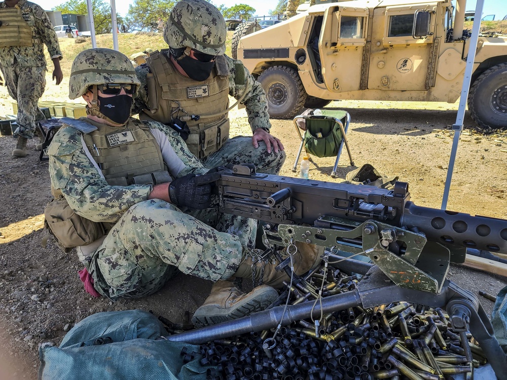 NMCB-3 Seabees Complete Crew-Served Weapons Course