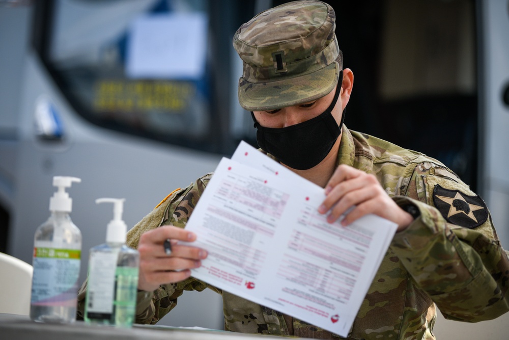 Korean National Red Cross blood drive at Humphreys