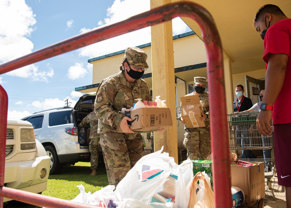 AFSA Chapter 1560 donates to The Salvation Army Guam Corps