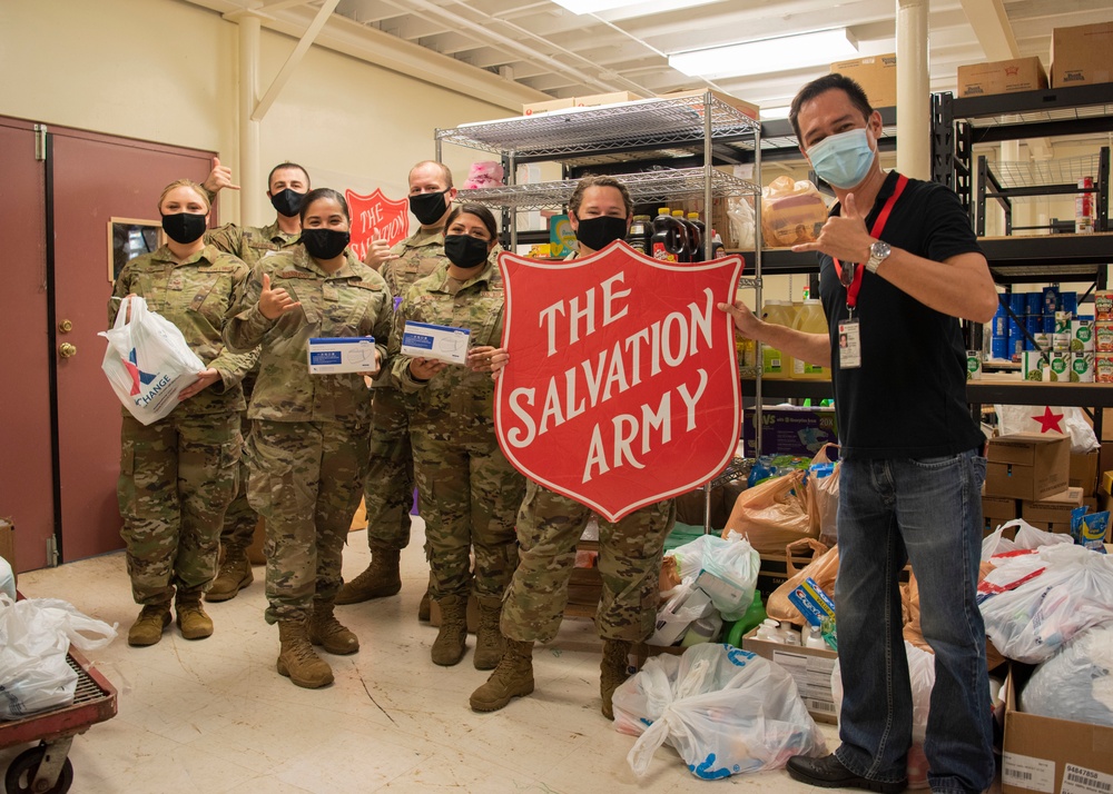 AFSA Chapter 1560 donates to The Salvation Army Guam Corps