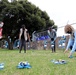 Camp Zama Girl Scouts plant pinwheels to raise child abuse awareness