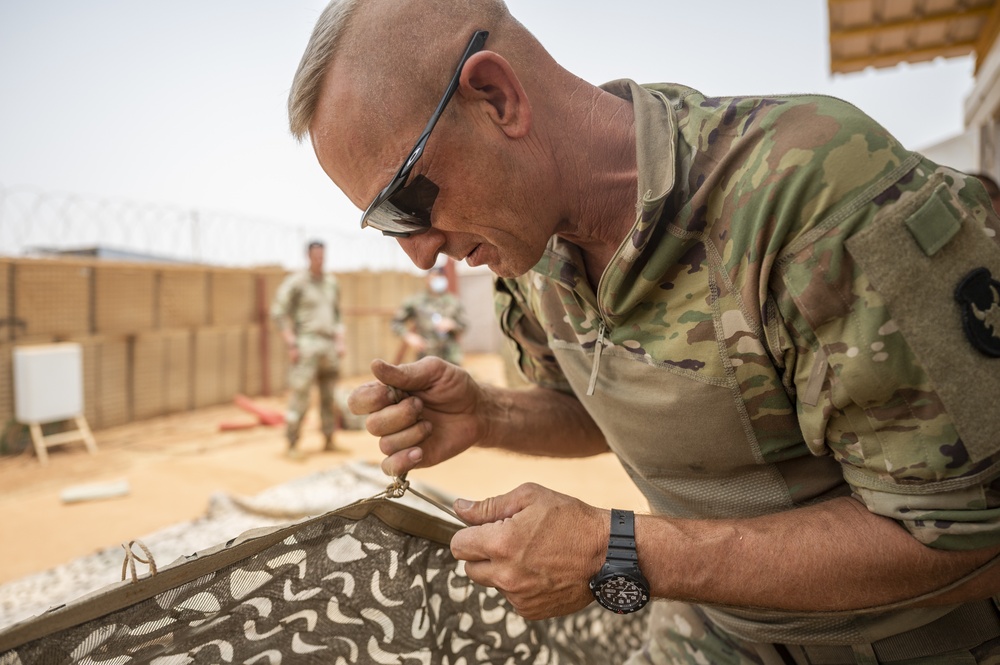 U.S. Africa Command forces conduct training with partner forces in Gao, Mali