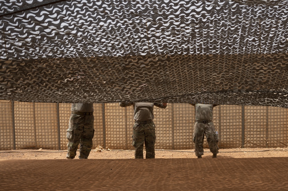U.S. Africa Command forces conduct training with partner forces in Gao, Mali