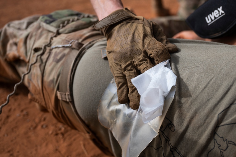 U.S. Africa Command forces conduct training with partner forces in Gao, Mali